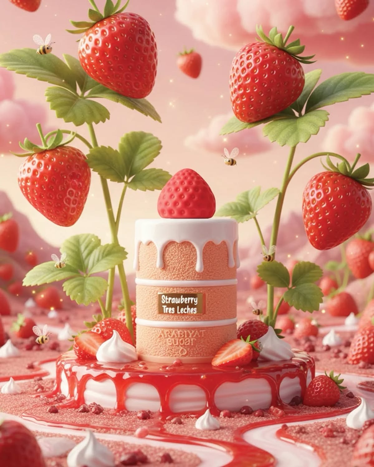 Strawberry Tres Leches by Arabiyat Sugar EDP